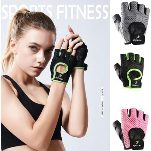 En And Women Fitness Gloves Half Finger Cycling Gloves Fishing Weightlifting Yoga Breathable Gloves Spring And Summer Gloves