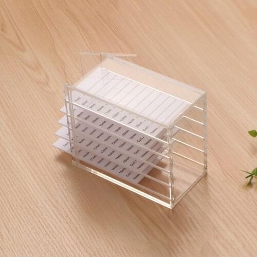 Eyelash extension tools save eyelash Eyelash extension storage box