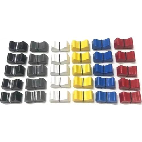 30pcs T-type Mixer Potentiometer Fader Knob Cap for YAMAHA Allen SOUNDCRAFT / L25MM W11MM H9MM