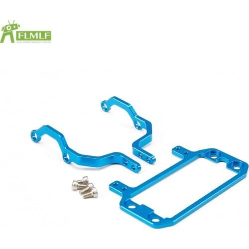 Metal Equipment Cabin Support Bridge Brace Alloy CNC Servo Support Bridge Fit for 1/5 Losi 5ive T Rovan LT KingmotorX2