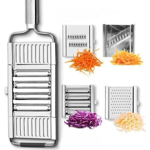 Multi-purpose Vegetable Slicer Stainless Steel Grater Cutter Shredders Fruit Potato Peeler Carrot Grater Kitchen Accessories new