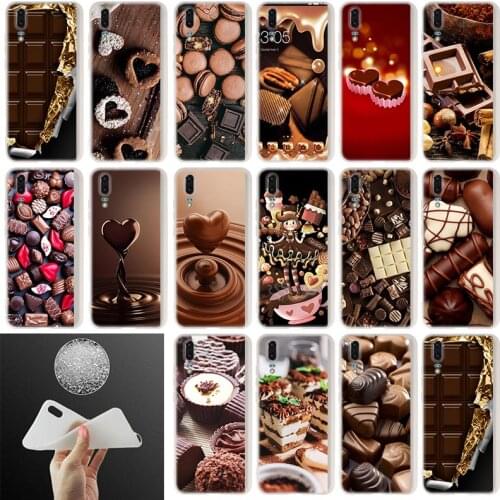Soft silicone Case For Huawei P40 P30 P20 Pro P10 Plus Lite P Samrt Z 2019 E 2020 alenka bar wonka chocolate