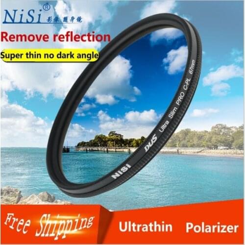 NiSi 105mm CPL Ultra Thin Filter Circular Polarizer Camera Lens Free Shipping for sigma 150-600 120-300/2.8 (S)