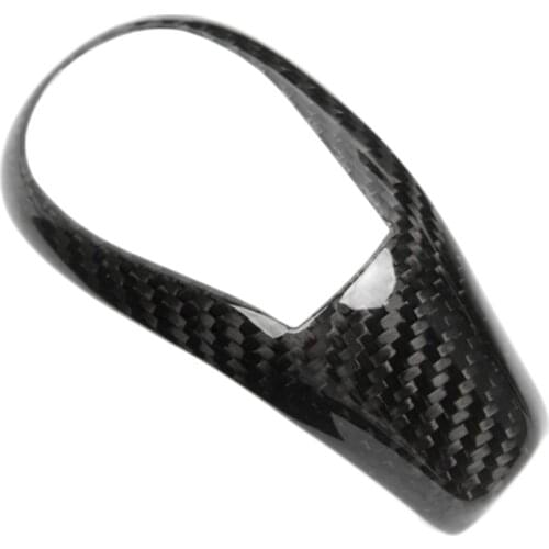 NEW-for Volvo XC60 V40 V60 S60 S80 2013-2018 Carbon Fiber Gear Shift Knob Cover Trim Car Interior Accessories