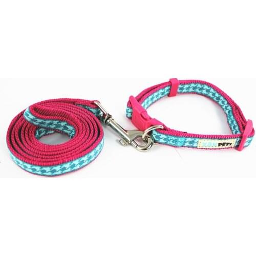 Free Shipping pet collar and leash set Cat Dog Pet dog Collar & Leads High Quality for Chihuahua Poodle Pitbull