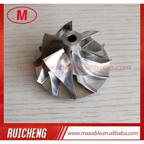 RHV4 VD2002238.75/52.48mm 6+6 blades high performance turbo milling/aluminum 2618/billet compressor wheel for L2001515A17D VT16
