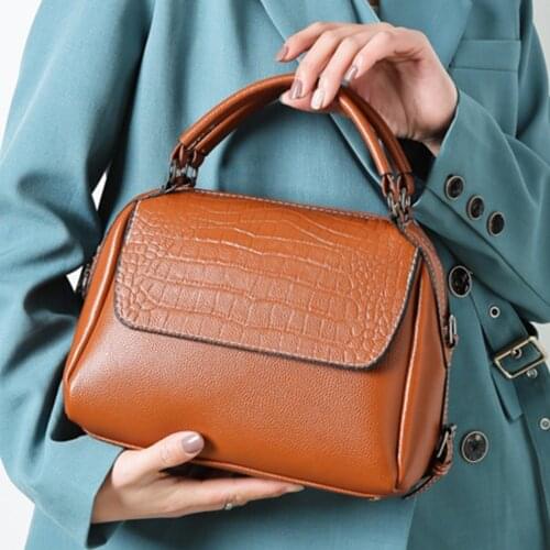 Europe Style Ladies Designer Luxury Crocodile Pattern Bags High Quality Leather Bags Women Fashion Crossbody Bag For Women 2021