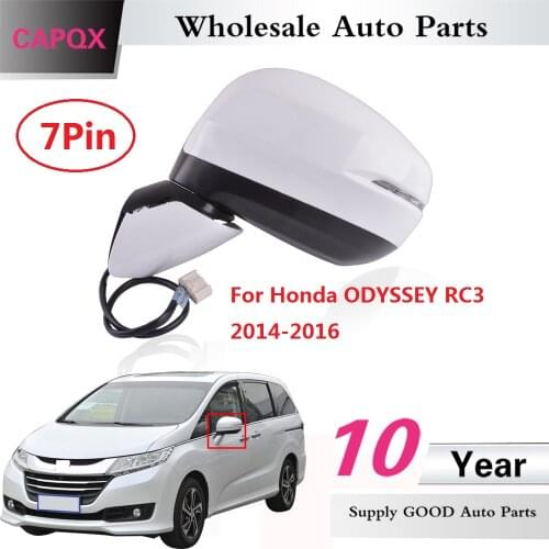 CAPQX 7Pin For HONDA ODYSSEY RC3 2014 2015 2016 Side Mirror Folding electric auto rearview Mirror Outer rear view mirror