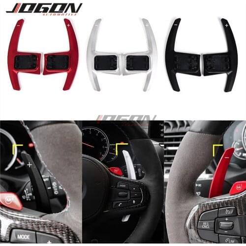Alloy Steering Wheel Shifter Paddle Extension Replacement For BMW 3 5 6 7 Series G20 G30 G32 G11 G01 G02 G05 G06 M5 F90 X3M X4M