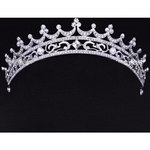 Bride Crown Wedding Tiaras and Crowns Headpiece Crystal Headband Bridal Tiara Queen Crown Wedding Headpieces Hair Accessories
