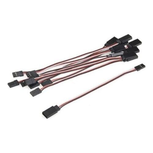 30-core / 60-core servo extension cable for aircraft model aircraft 20cm 30cm 50cm black red white universal type