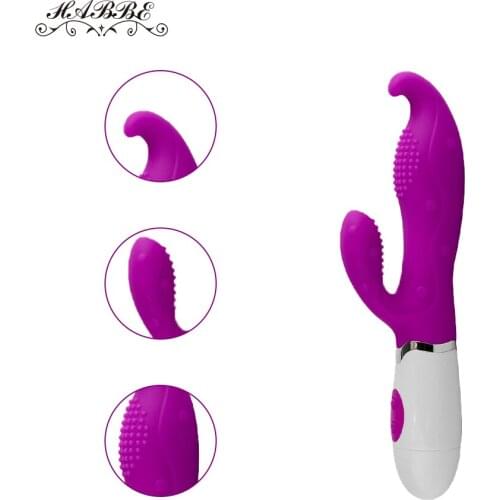 G Spot Vibrator For Women Dildo Masturbator Vagina Clitoris Stimulator Massager Double Vibrator Sex Toys Sex Shop For Couples