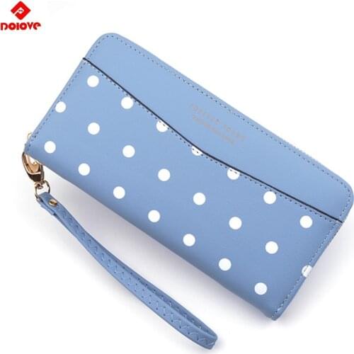 New Women Purse Womens Fashion Clutch Lady fold big wallet Purse Holder Credit Card Wallet Mobile Phone Pack Student bag