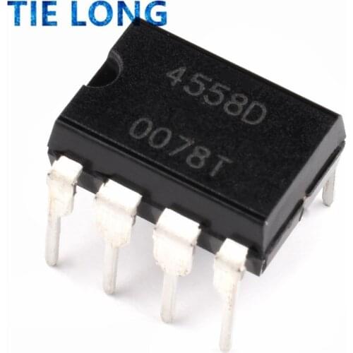 20PCS JRC4558D DIP8 NJM4558 4558 4558D JRC44558