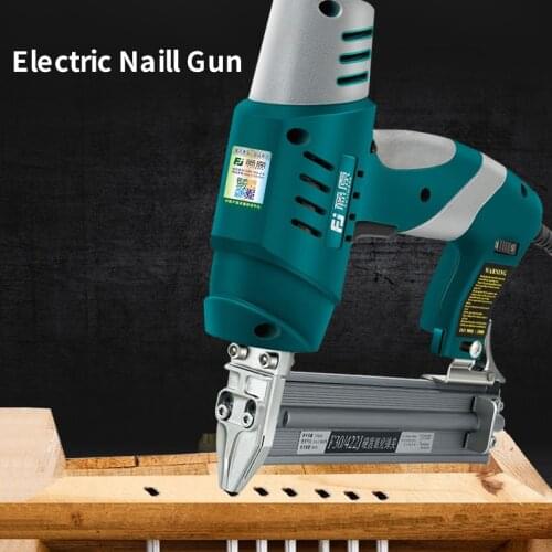 2000W Stapler Gun Electric Nail Gun Straight Nail Gun Woodworking Tools Stapler Nail Gun For Furniture Nailing
