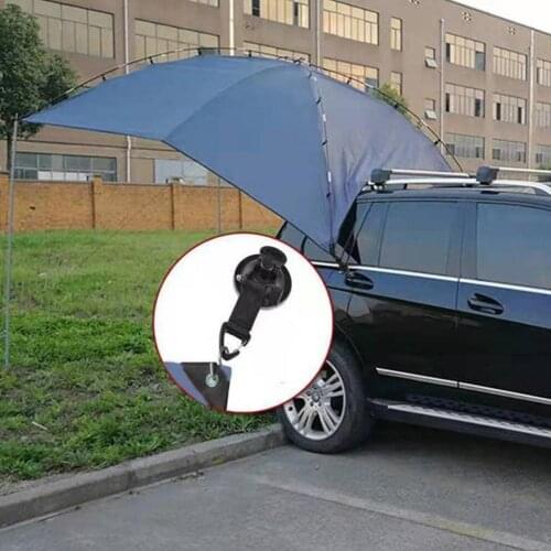 4PCS Tent Suction Cup Anchor Securing Hook Tent Suction Cup Buckle Car Side Awning Pool Tarps Tents Securing Hook