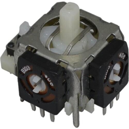 50PCS Repair Parts for PS2 for Xbox 360 Controller 3D Analog Joystick Stick Thumb Sticks Buttons rocker Random color