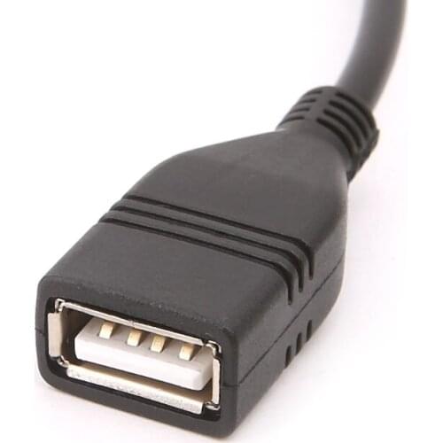 AUX Media Interface USB Female Adapter Cable AMI For Mercedes For Benz