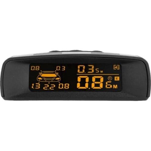 Auto Full Digital Distance Display Reversing Assistance Radar Detector LCD Car Parking Monitor System Sensor Kit A10 2021 New