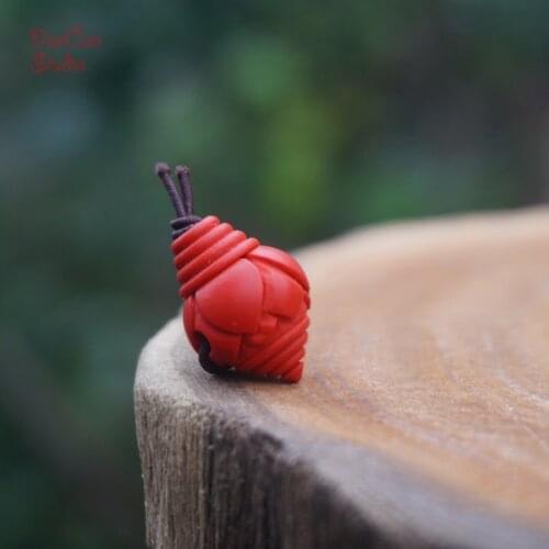 14mm Cinnabar Guru Beads Carved Lotus Red Stone Guru Bead Loose Pendant Mala Japa Mala Bracelet Jewellry Findings DIY