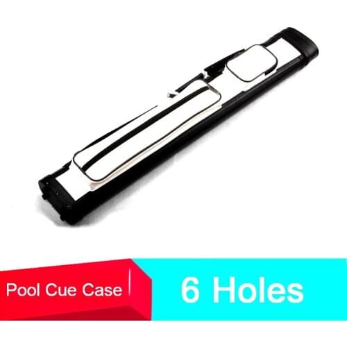 2016 Pool Cue Case 1/2 Pool Billiard Cues Cases 6 Holes 86cm Length Billiard Accessories China