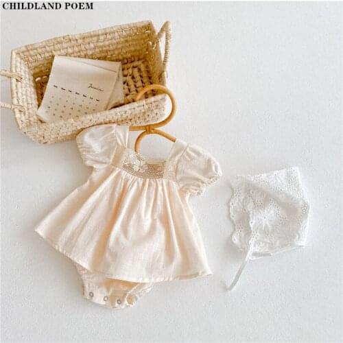 Baby Girl Clothes Summer Baby Romper Dress Newborn Girls Romper Lace Princess Infant Baby Clothes Toddler Jumpsuit Baby Sunsuit
