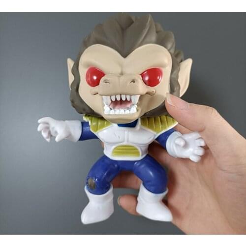 Dragon Ball Vegeta Ape Figure DBZ Super Saiyan Vegeta Figurine Anime Model Toys for Chlidren Birthday Gift