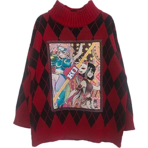 Game Fate Grand Order Assassin Shuten douji KO Chun Li cos Tops Sweater Uniform Outfit Anime Cosplay Costumes Loose sweater suit