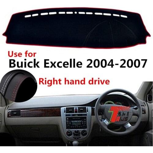 TAIJS Factory Classic Anti UV Leather Car Dashboard Cover For Buick Excelle 2004 2005 2006 2007 Right hand drive