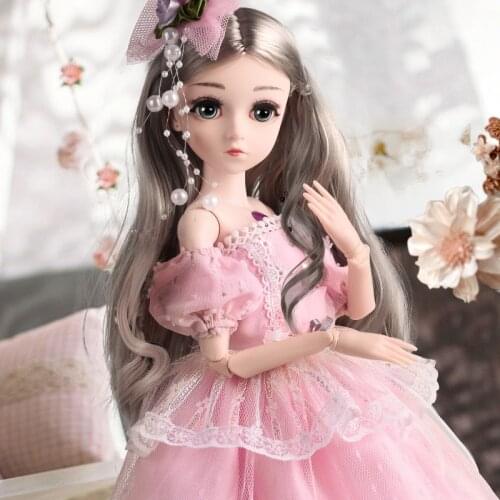 45 Cm Doll Girl Bjd Simulation Exquisite Princess Joints Adjustable Dolls Bjd Makeup Girl