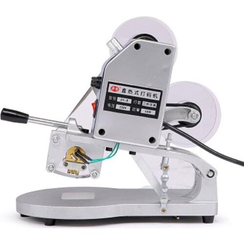 HOT! 1 PC Manual Hot Foil Stamp Date Coder Label Printer DY-8 Ribbon Coding Machine 220V