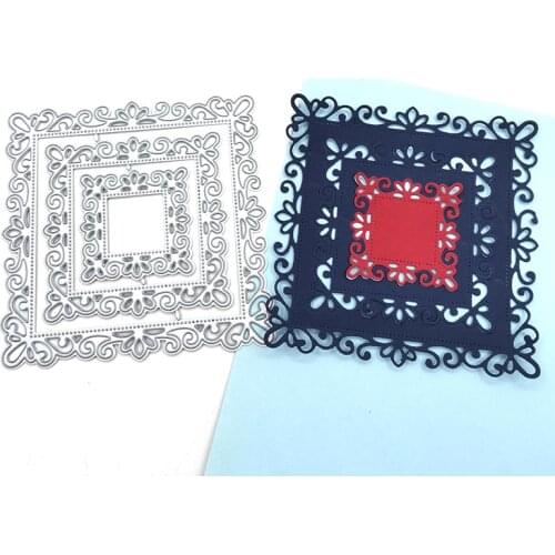 Julyarts 105*105MM Metal Cutting Dies Stencils Die Cuts for Card Making for DIY Scrapbooking/photo album Decorative Embossing