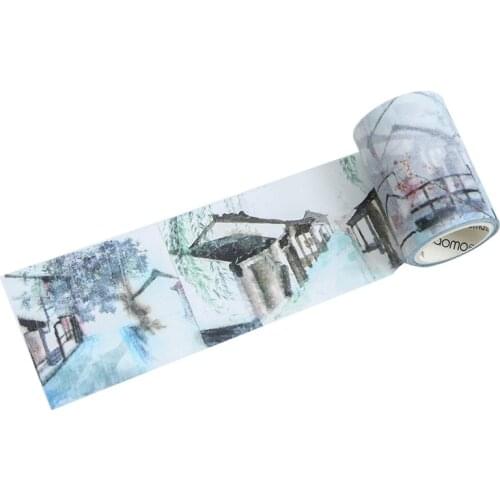 65mm×7m Kawaii Washi Tape Home Decorative Scrapbooking Masking Adhesive Tape School Office Supply Album DIY Paper Sticker