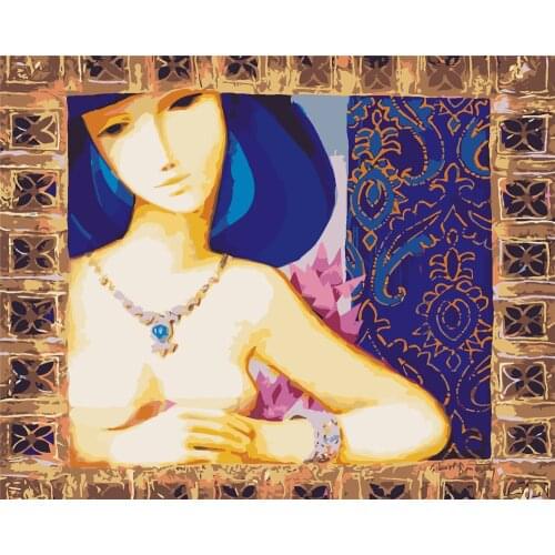 Petrichor Hey Animal Painting By Numbers Landscape Set Acrylic Paint Diy Kits For Adults Pictures Drawing Canvas Color By Number