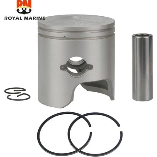 6H4-11636-01 Piston set (0.50Mm O/s) for yamaha outboard 2T 25HP 40HP 50HP 67.5MM 6H4-11636 6H4-11636-01-00 boat engine parts