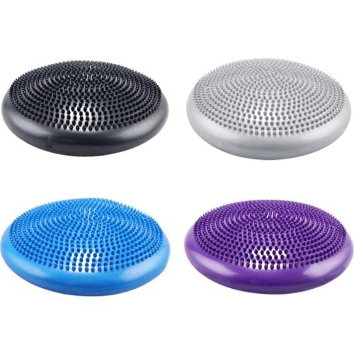 PVC Yoga Mat Fitness Exercise Balance Inflatable Massage Cushion Pad Women Gym Sport Workout Balance Training Equipment