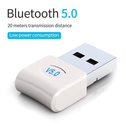 USB Bluetooth Dongle Adapter V5.0 for PC Computer Laptop Wireless Music Audio Speaker Earphone Receiver Transmitter Transmisor