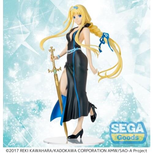 In Stock Sega Sword Art Online Alicization Alice Acton Figure PVC Figurine Toys Figur Dall