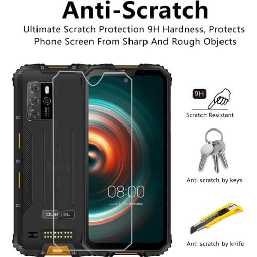 Oukitel WP10 5G Tempered Glass Screen Protector Safety Protective Glass Phone Film on Oukitel WP10 5G WP 10 Pelicula De Vidro