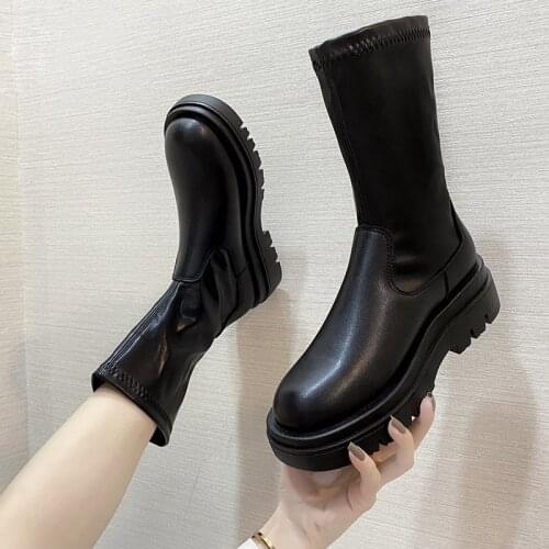 Similarfree Women Boots Winter Shoes Keep Warm tenis feminino Women Sneakers PU Solid Women Boots 2020 novelties For Woman