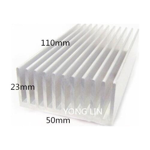 5pieces aluminum heatsink 50*23-110mm/LED heatsink/Robot IC heatsink/LED heat sink/ Laser fins