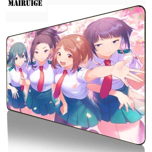Anime Large Gaming My Hero Academia XXL Mouse Pad Laptop Keyboard Mousepad Pads Notbook Computer PC Accessories Game Mats Csgo