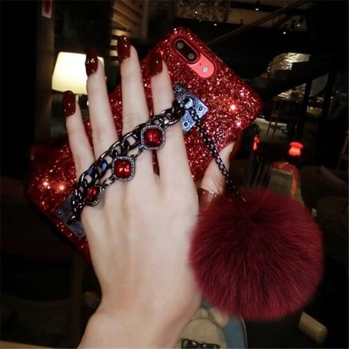 Glitter Rhinestone Diamond Phone Case For Xiaomi Redmi Note 10 Pro Note 9 9A 9C 8A 7 4A 5A 6A 4X Mi 8 lIte Mi CC9 A3 Hard Cover