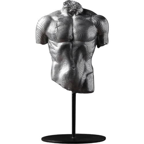 European Resin Figure Creative Ornaments Clothing Store Abstract Statue Desk Ornaments Decoration Crafts Figurines & Miniatures