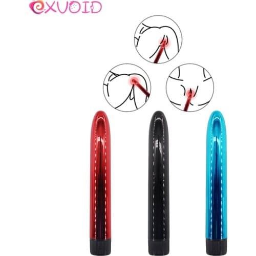 EXVOID G-spot Massager Prostate Stimulate Adult Products 7 Inch Sex Toys for Women Men AV Stick Dildo Vibrator Anal Vibrator