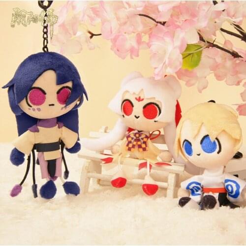 Game Onmyoji Yamata no Orochi Ootengu Anime Cosplay Plush Doll Keychain Boy Girls Charm Backage Bag Phone Pendant Xmas Toy Gifts