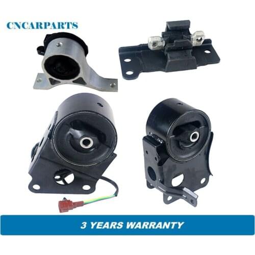 Engine Motor Trans Mount 4PCS Sensor Fit For 04-06 for Nissan Maxima 3.5 Auto