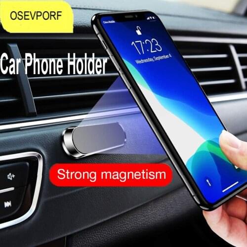 Magnetic Car Phone Holder GPS Mobile Phone Mount Stand For iPhone 11 12 Pro Max X Samsung Huawei Air Vent Mount Support Bracket