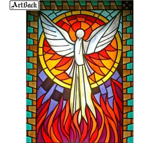 Mosaic Dove 5d Diy Diamond Painting Religious Full Square 3d Diamond Mosaic Embroidery Crafts
