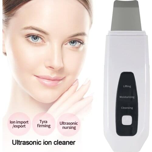 Rechargeable Facial cleanser Ultrasonic Pore Cleaning Ultrasonic Beauty Care Portable Ultrasonic Skin Scrubber
